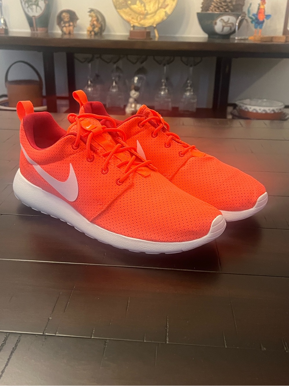 Nike Rosherun Shoes Sneakers 511881 816 Hyper Crimson new Mens Size 9